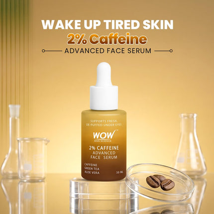 WOW Skin Science 2% Caffeine Advanced Face Serum-30ml