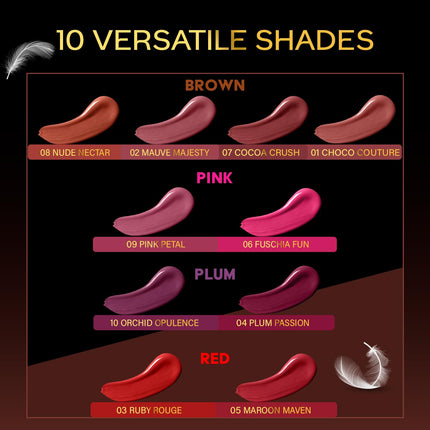 FACESCANADA Comfy Matte Wow Liquid Lipstick -3.8ml