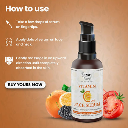 TNW-THE NATURAL WASH 20% Vitamin C Face Serum 30ml