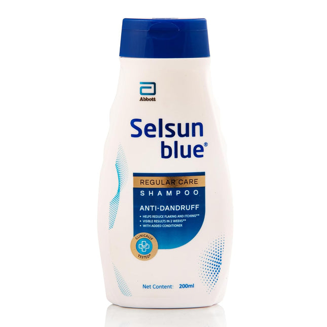 Selsun Blue Regular Care Shampoo for Men and Women -200 ml