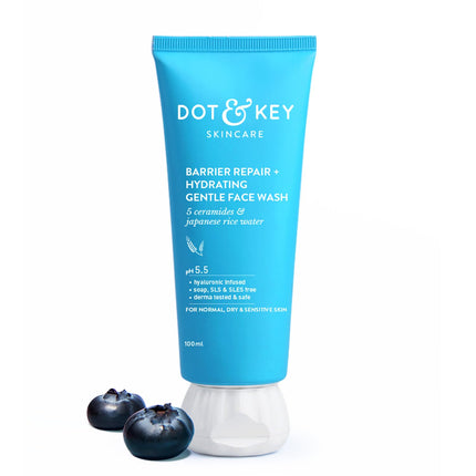 DOT & KEY Barrier Repair + Hydrating Gentle Face Wash With Probiotic-100ml