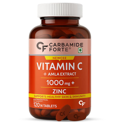 Carbamide Forte Natural Vitamin C Supplements-120 Tablets