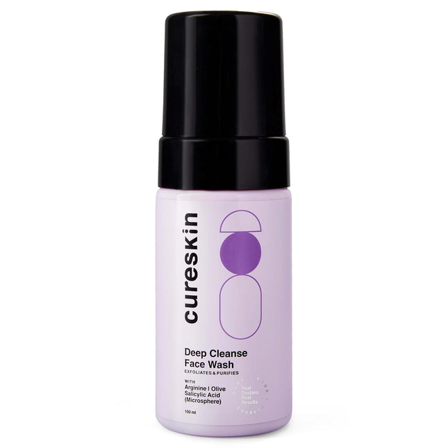 Cureskin Deep Cleanse Salicylic Acid Face Wash -100 ml
