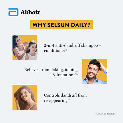 Selsun Daily Anti Dandruff Shampoo-120ml