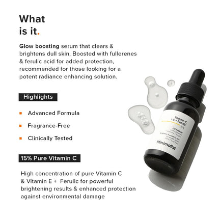 Minimalist Skin Vitamin C 16% Face Serum-20ML