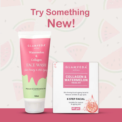 Glamveda Watermelon & Collagen Peel Off Mask- 100 gm