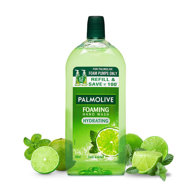 Palmolive Hydrating Foaming Lime & Mint Liquid Hand Wash, 500ml