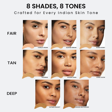 INSIGHT Airbase Concealer with Medium to Full Coverage Almond Dream-9g