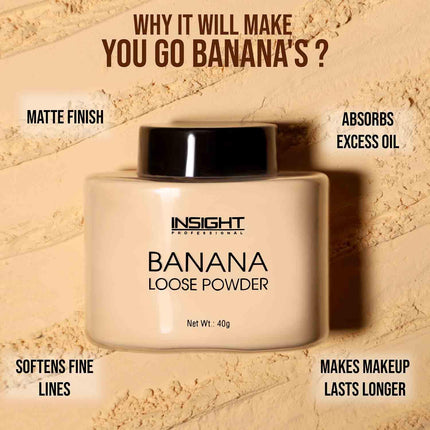 INSIGHT Banana Loose Powder 40g