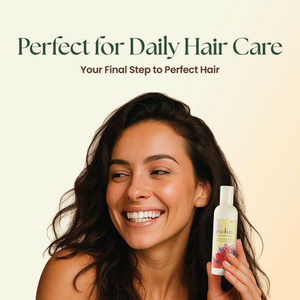 Moha Herbal Hair Serum with Hibiscus, Flaxseed & Water Lily-100ml