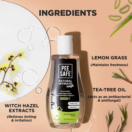 Pee Safe Intimate Wash 105ml