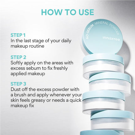 Innisfree No Sebum Mineral Natural Powder 5g
