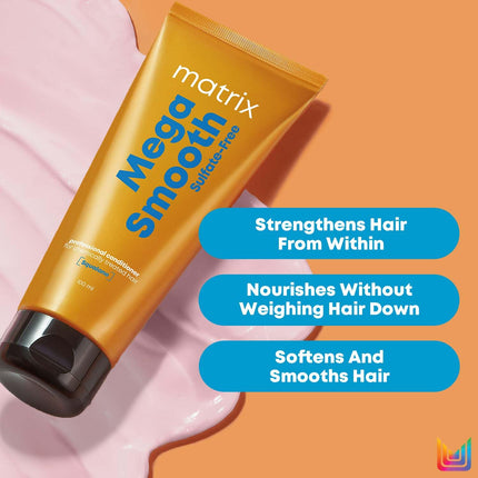 Matrix Mega Smooth Sulfate-free Conditioner with Squalene -100ml