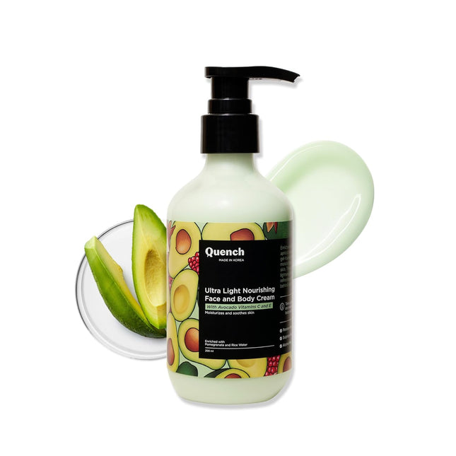Quench Bravocado Ultra Light Nourishing Body Lotion-200ml
