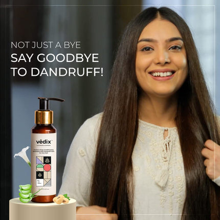 Vedix Vardara Deep Conditioning Anti Dandruff Shampoo For Women & Men | 100 ml