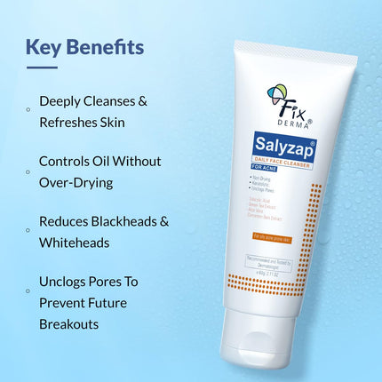 Fixderma 2% Salicylic Acid Face Wash-60 ML