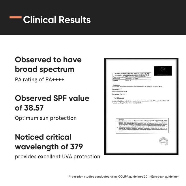 Minimalist SPF 30 Body Sunscreen, UVA & UVB Protection -150g