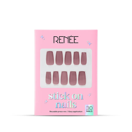 RENEE Stick On Nails Cat Eye Nail Reusable Artificial Nail Nail Set 30