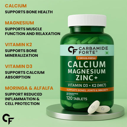 Carbamide Forte Calcium And Vitamin D3 - 120 Tablets