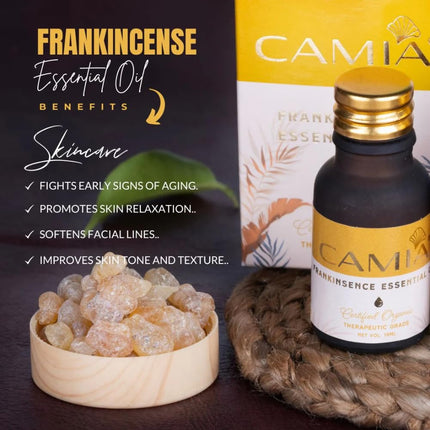 CAMIA - 100% Organic & Natural Tea Tree Essential Oil-15ml