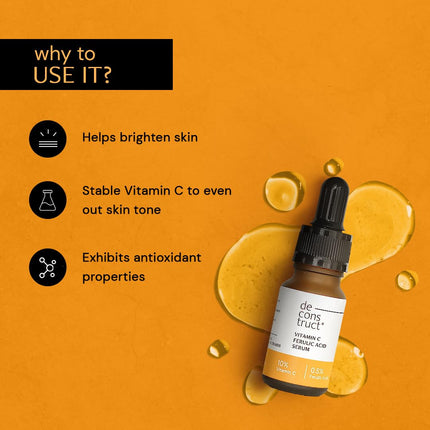 Deconstruct 10% Non-irritating Vitamin C Face Serum-10ml