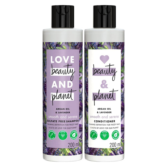 Love Beauty & Planet Argan Shampoo 200ml + Argan Conditioner 200ml