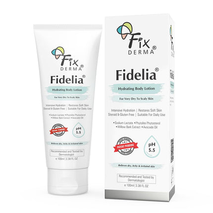 Fixderma Fidelia Hydrating Body Lotion 100 ml (Pack of 1)