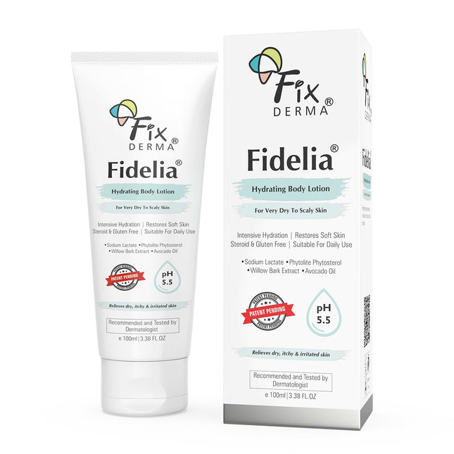 Fixderma Fidelia Hydrating Body Lotion 100 ml (Pack of 1)