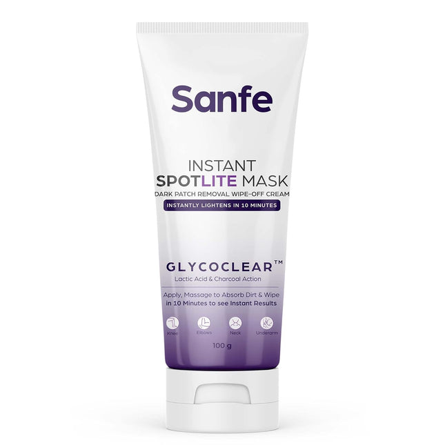 Sanfe Instant Spotlite Mask For Dark Underrams, Neck & Body-100g