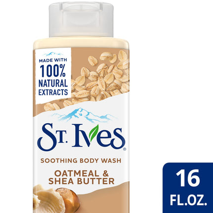 St. Ives Soothing Body Wash|Shower gel Oatmeal & Shea Butter for women-450ml