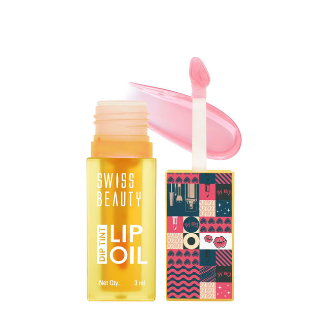 Swiss Beauty Dip Tint Lip Oil | Colour-Changing Lip Oil - 3ml