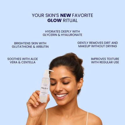 Suroskie Gluta Boost Face Wash Glutathione Beads & Niacinamide -100ml