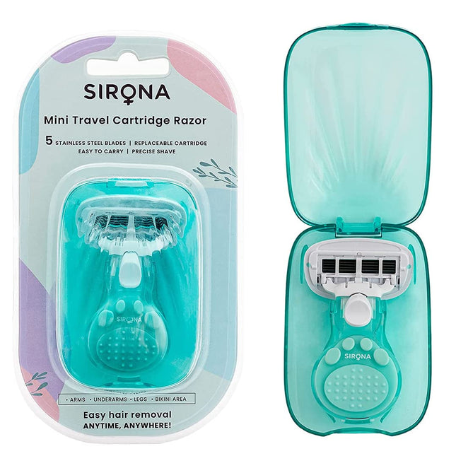 Sirona 5 Blade Mini Travel Razor for Women (Pack of 1)
