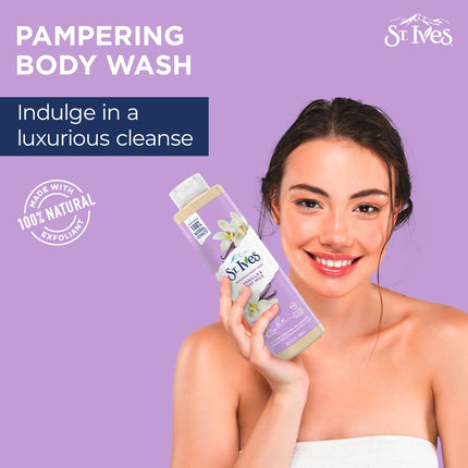 St. Ives Pampering Body Wash Vanilla & Oat Milk -650ml