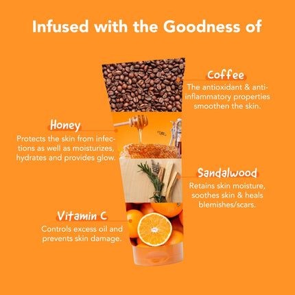 BELLAVITA C-Glow Vitamin C Face Wash with CICA & Green Tea |100ml