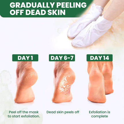Azah Foot Mask Peeling Feet Mask [Pair of 2]