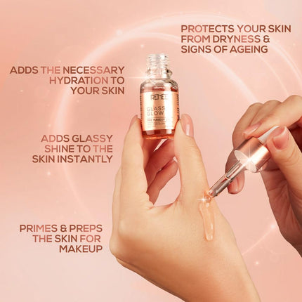 RENEE Glass Glow Pre Makeup Oil Primer 10ml