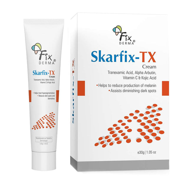 Fixderma Tranexamic Acid + 2% Kojic Acid + 1% Arbutin SKARFIX -TX Face Cream
