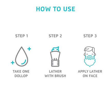 Bombay Shaving Company Shaving Cream Tea Tree oil, Aloe Vera and Menthol Extracts, 100 g