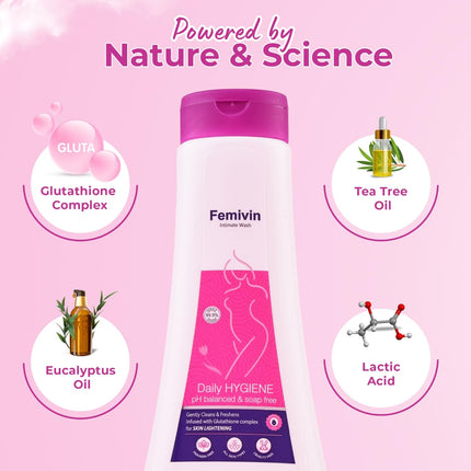 Femivin Intimate Wash for Women 100ml (Pack of 2)