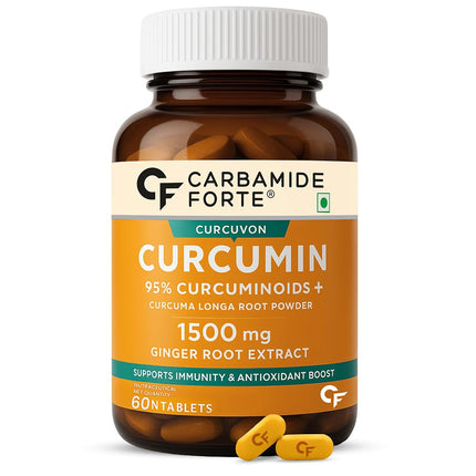 Carbamide Forte Curcumin Tablets 60 Veg Tablets