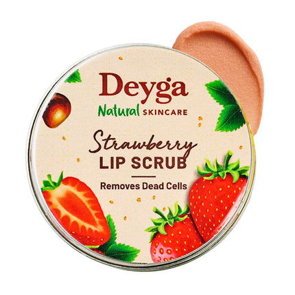 Deyga Strawberry Lip Scrub (16 g)