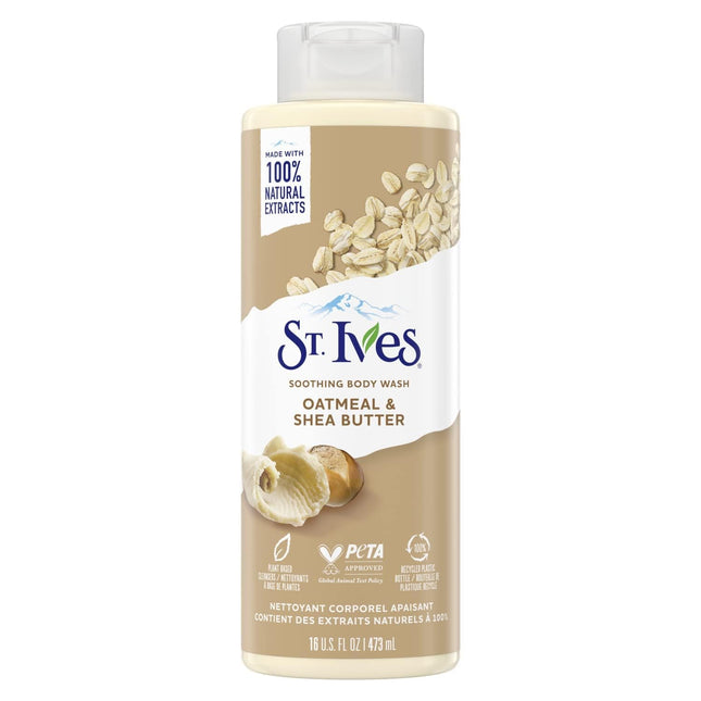St. Ives Soothing Body Wash|Shower gel Oatmeal & Shea Butter for women-450ml
