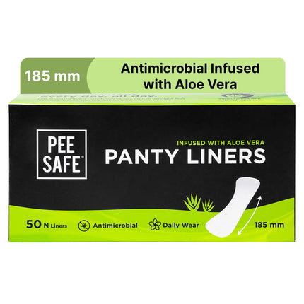 PEESAFE Aloe Vera Panty Liners (Pack of 50 Liners)