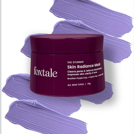Foxtale Original De-Tan Face Mask Clay Mask with Lactic Acid 75g