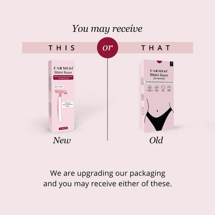 Carmesi Bikini Razor for Women Pack of 1