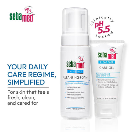 Sebamed Clear Face Cleansing Foam for Acne prone Skin 150 ml