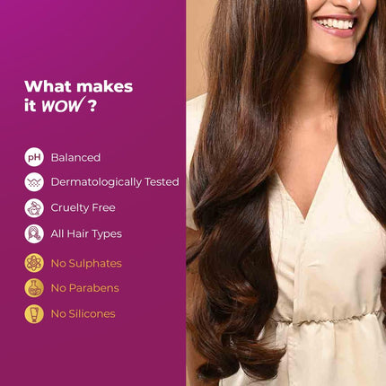 WOW Skin Science Onion + Collagen Anti-Hairfall Shampoo-1 Liter