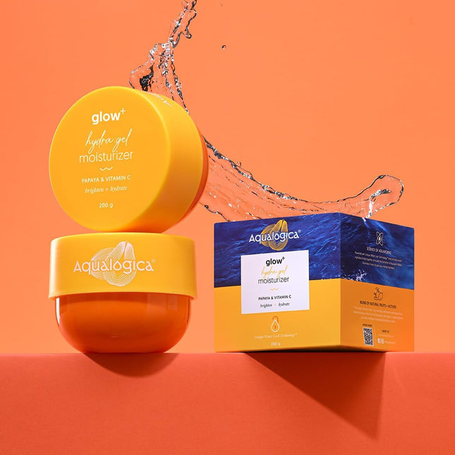 Aqualogica Hydra Glow Duo | Dewy Sunscreen + Hydra Gel Moisturizer All Skin Types
