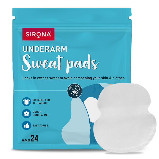 Sirona Disposable Underarm Sweat 24 Pads